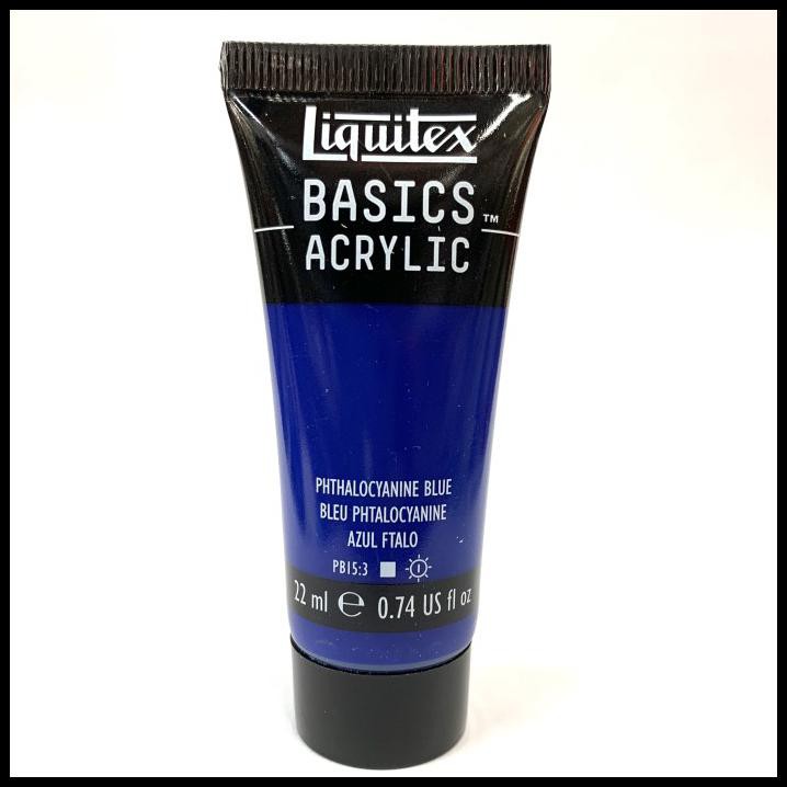 

Best Seller Cat Acrylic Liquitex Basics 22Ml Phthalocyanine Blue