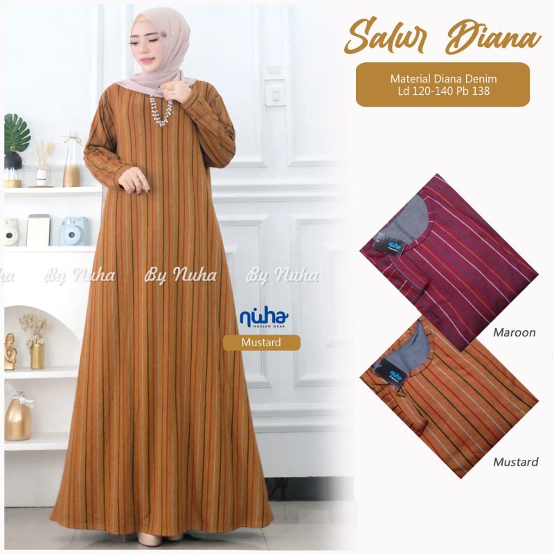 Salur Diana || Mat. Diana Denim Ld 120-140 PB 138