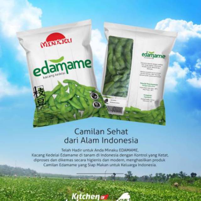 

Kacang kedelai jepang daitsabu edamame 500 gram