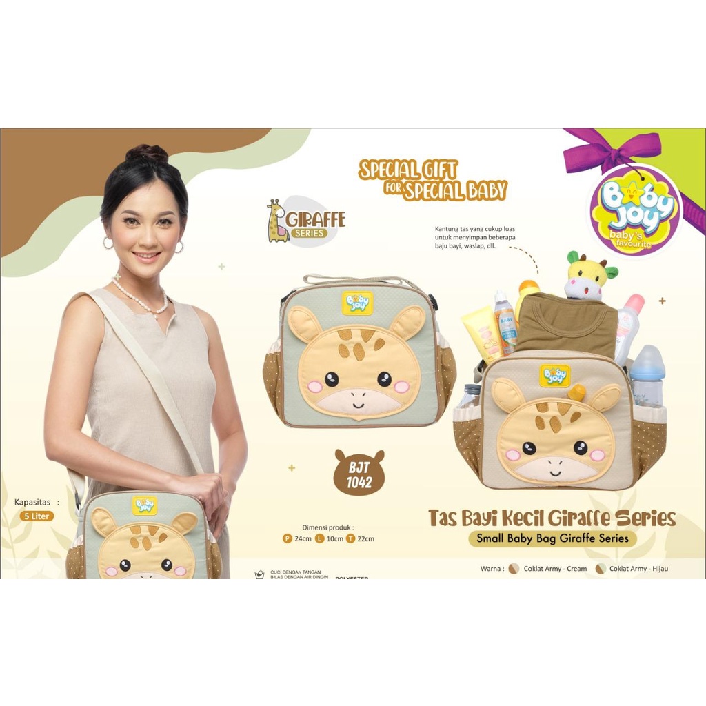 Tas Bayi Kecil Giraffe Series Baby Joy BJT 1042 / Little Roo BJT1048