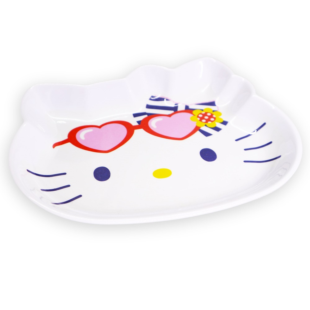 Piring Makan Kue Cake Plate Hello Kitty 7 - Warna