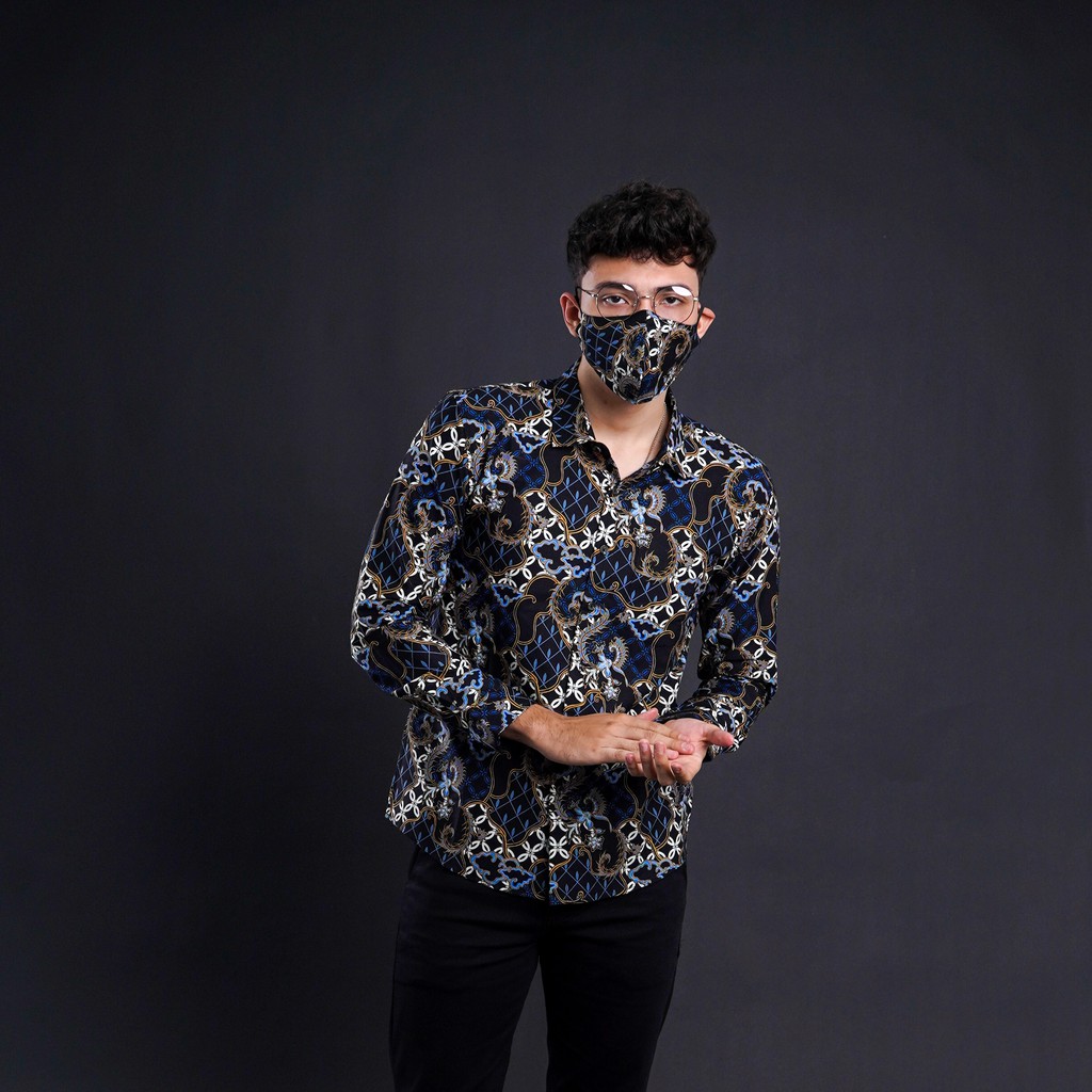 Diskon Redcliff 6t3005z Mi - Kemeja Batik & Masker Pria lbeAaR6sKaE316V