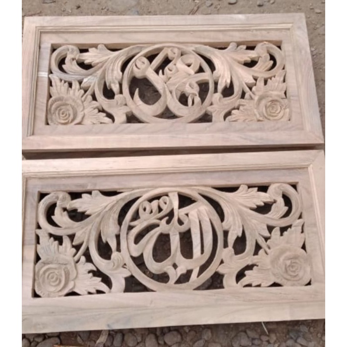 LOSTER KAYU JATI UKURAN 20x40