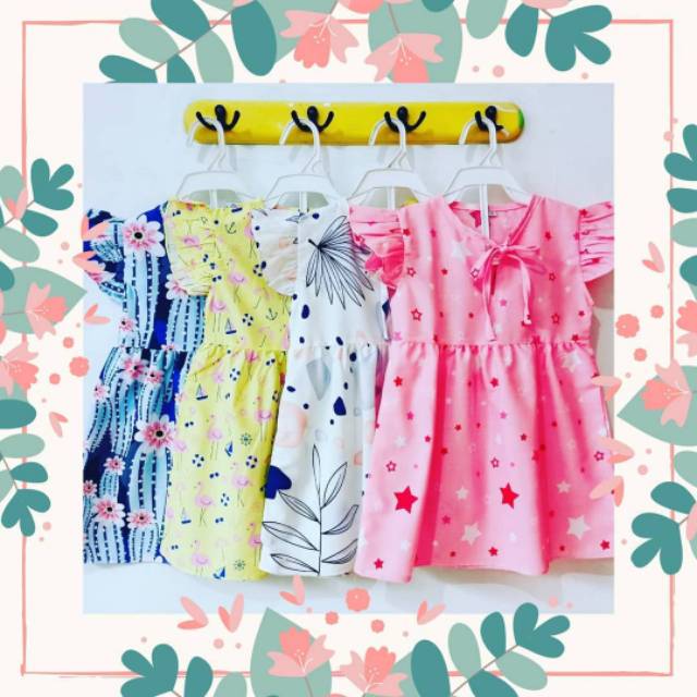 Dress anak katun lolita