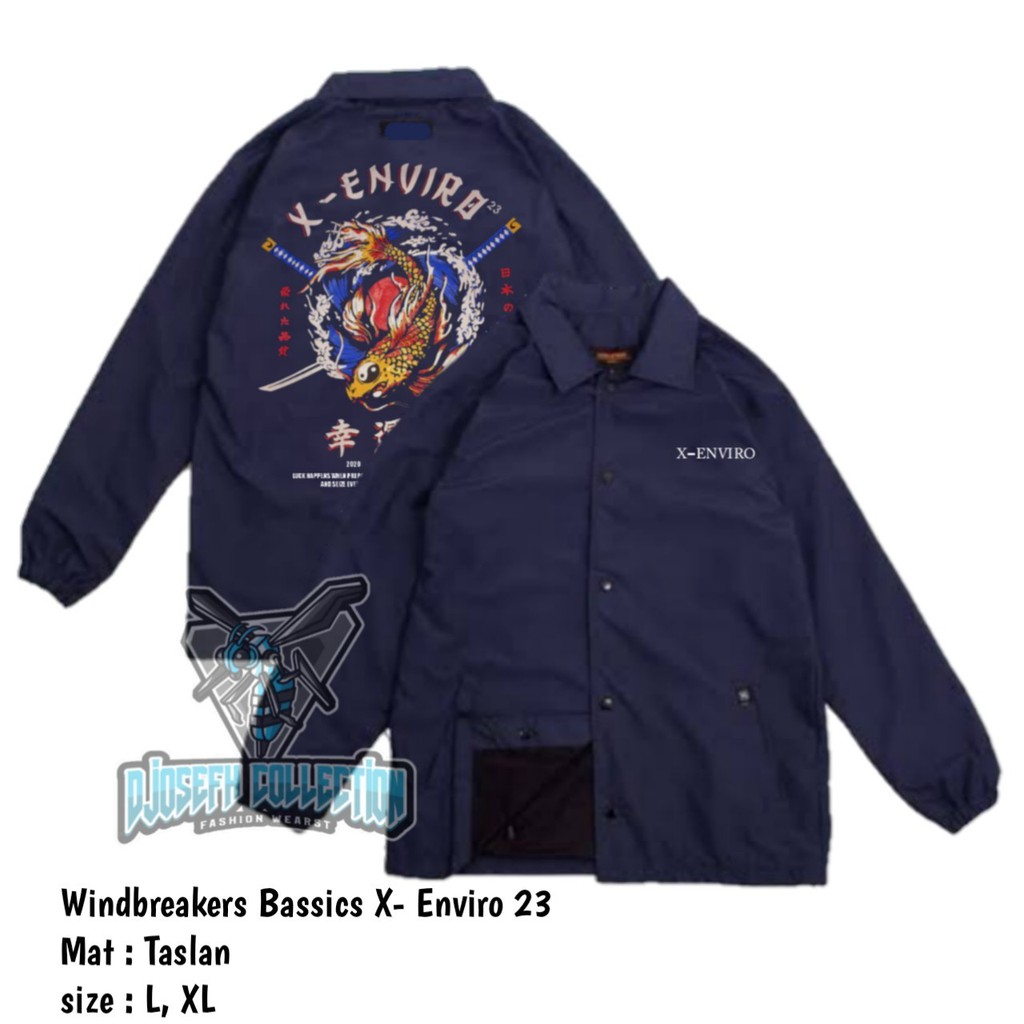 Coach Jacket Enviro Dragon Fish