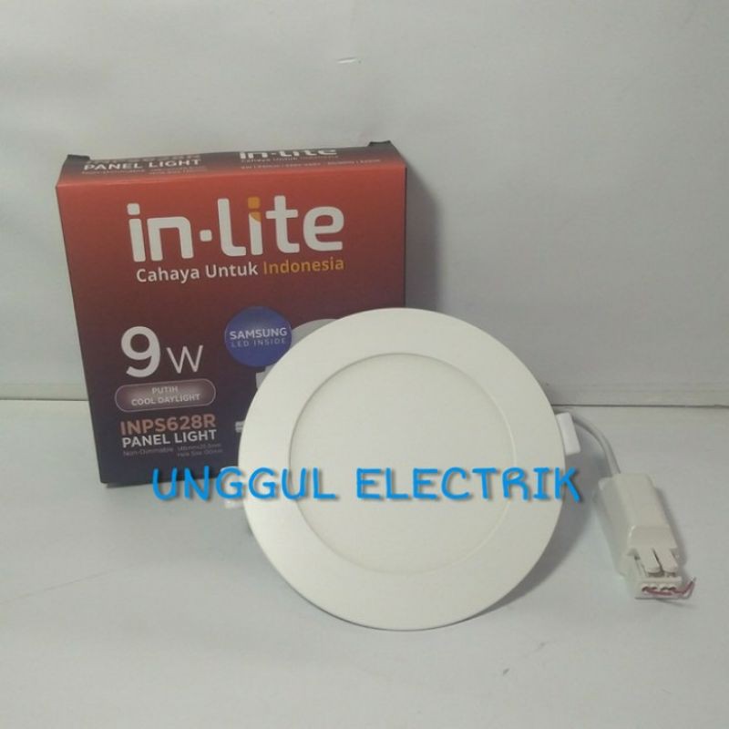 Downlight panel inbow 9 watt In Lite LED
