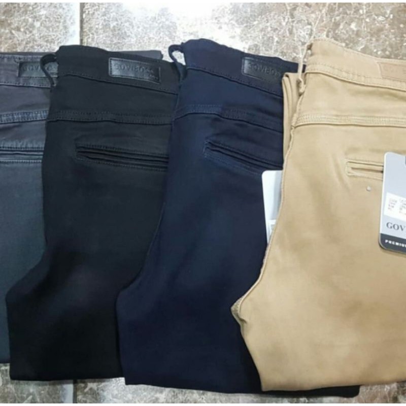 celana Chino's GOVIBOSS import / Chino's panjang strech