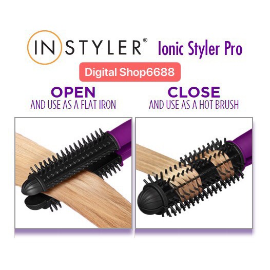 INSTYLER IONIC STYLER PRO 2 In 1 ALAT CATOK RAMBUT CATOKAN KERITING IN