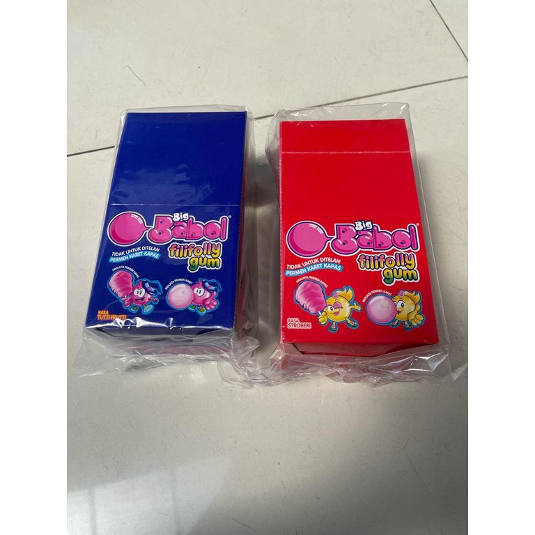 Big Babol Filifolly Fili Folly Gum Permen Karet kapas Kembang Gula