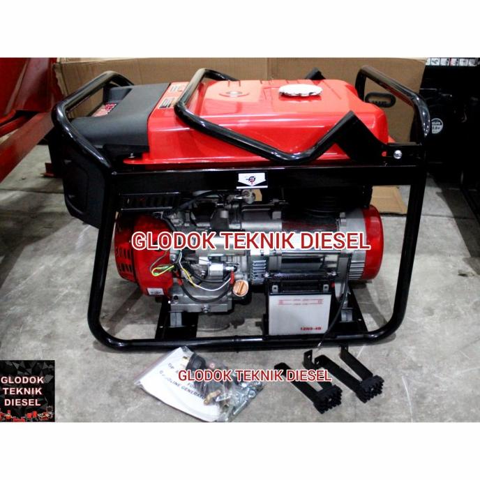 Genset 5000 Watt Bensin / Generator Listrik 5000 Watt Gasoline Terbaik