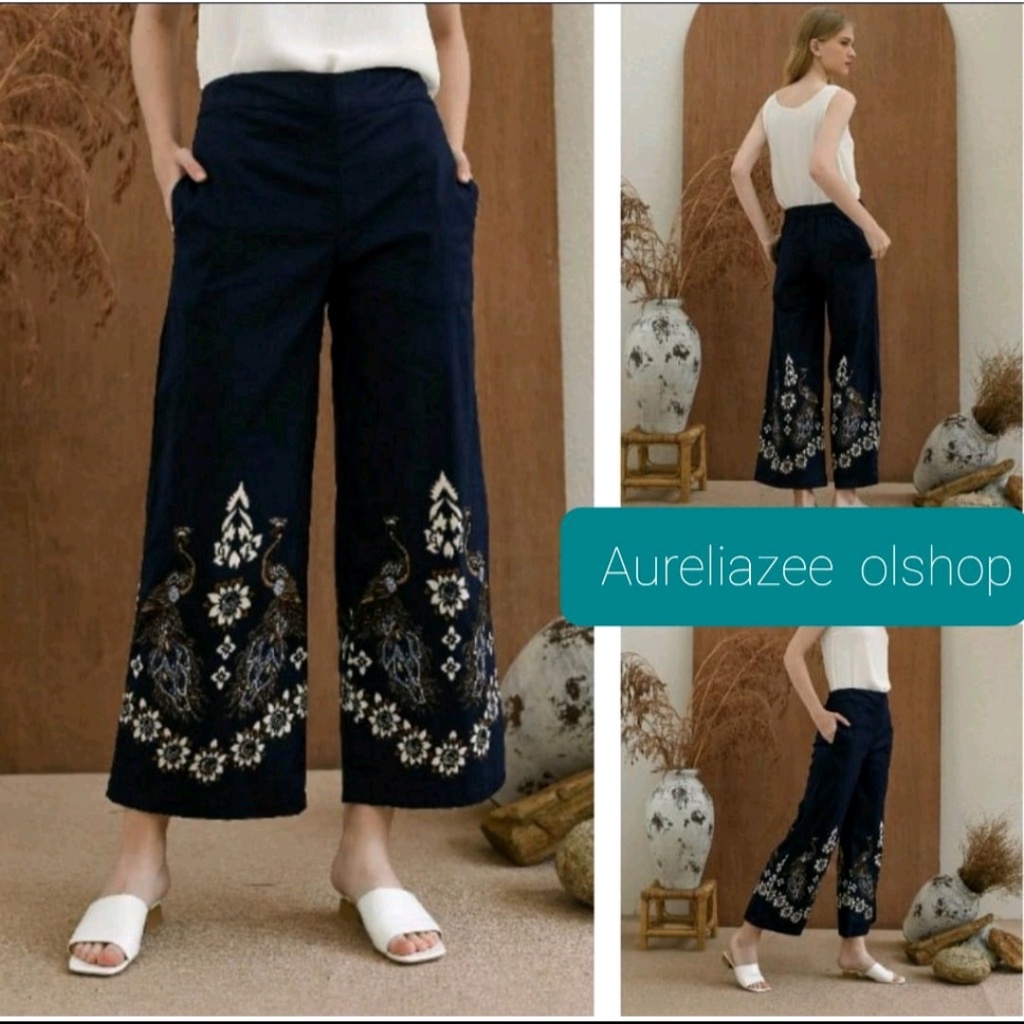 Kulot panjang katun motif keren-motif no.51