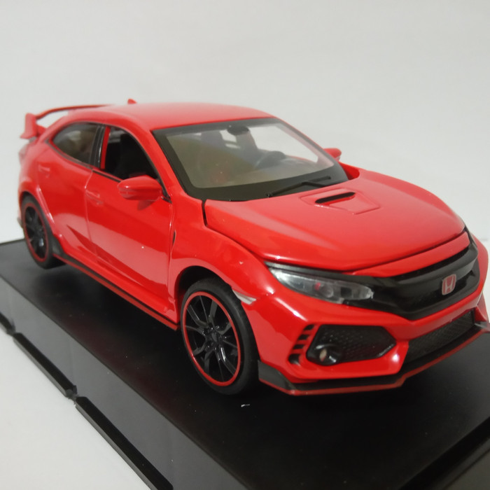 Diecast Civic turbo Type R miniatur mobil sport miniauto open cup