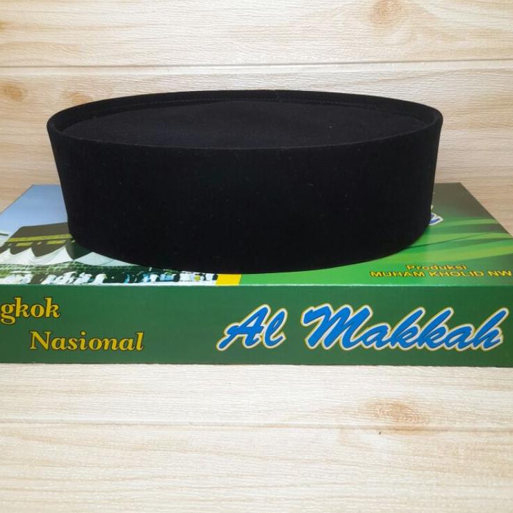 peci hitam tinggi 6 cm / peci polos tinggi 6 / songkok hitam tinggi 6cm / peci pendek ▫ BEK.25Au22a