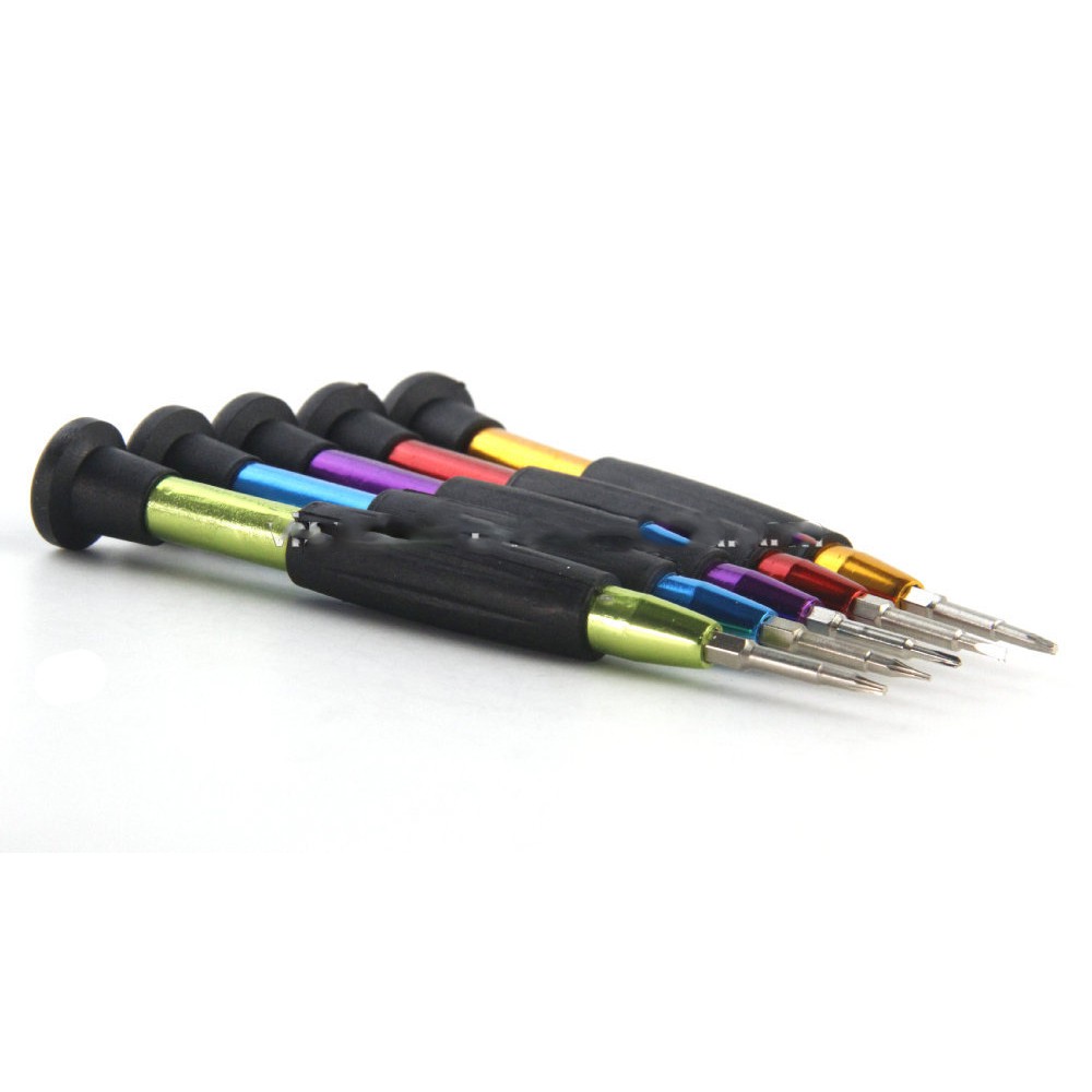 obeng 5 in 1 for handphone POWER 8222 screwdrivers set