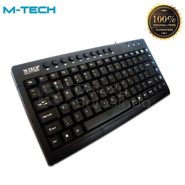 KEYBOARD MINI MULTIMEDIA MTECH MTK-01 EXTERNAL USB ORIGINAL