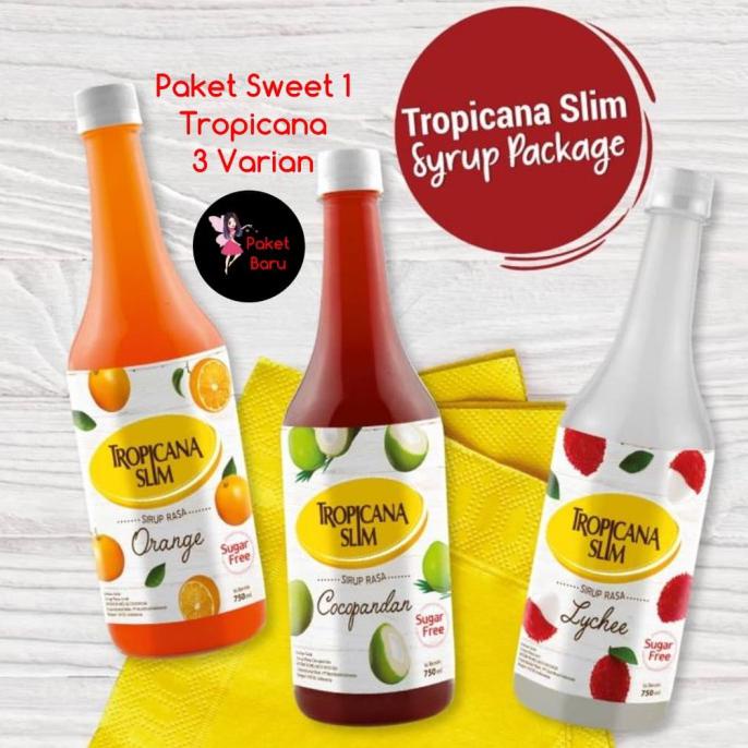 

TROPICANA SLIM SIRUP PAKET SWEET 1 TROPICANA 3 VARIAN