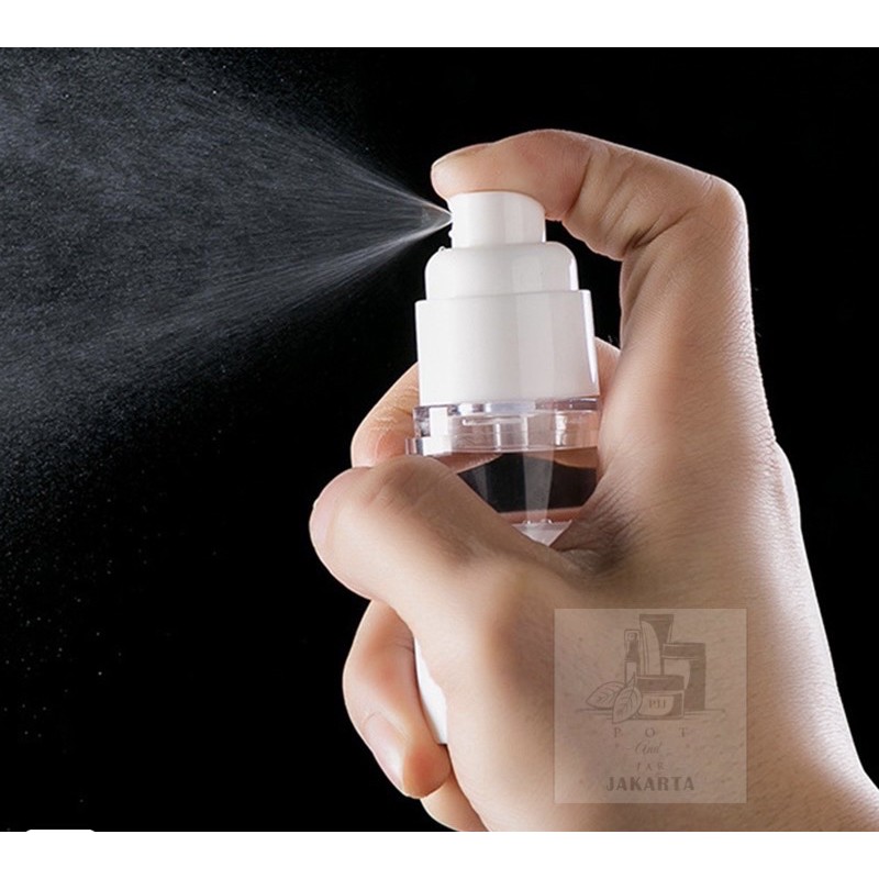 Image of 15ml 30ml 50ml Airless Pump Lotion/Spray Botol Tanpa Selang HIGH QUALITY/ travel bottle (BS) #6