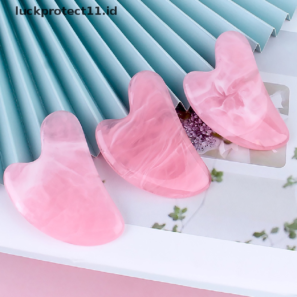 &lt; Luckprotect11. &lt; LuckproteksiPapan Gua Sha Bahan Resin Untuk Pijat Wajah