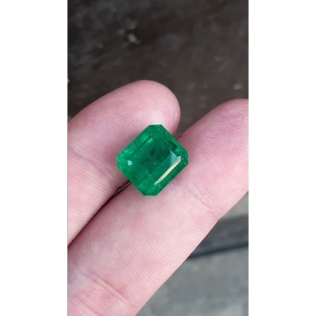 natural [EMERALD BERYL PANJSHER AFGHANISTAN 11.48CT NO OIL SERTIFIKAT] zamrud afghanistan top luster
