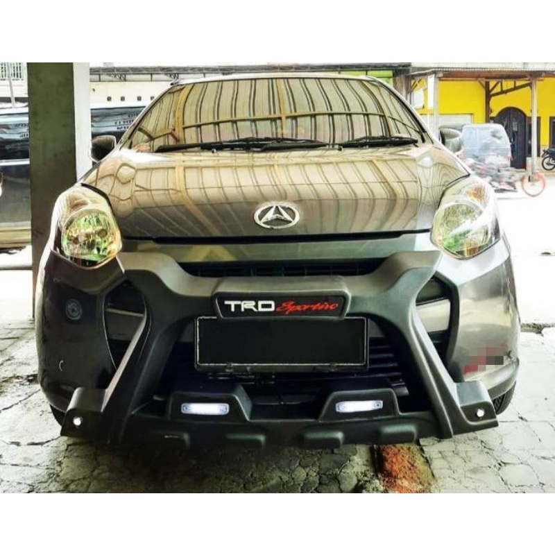 tanduk depan bumper depan Agya Ayla lama 2013-2016 luxury trd sportivo