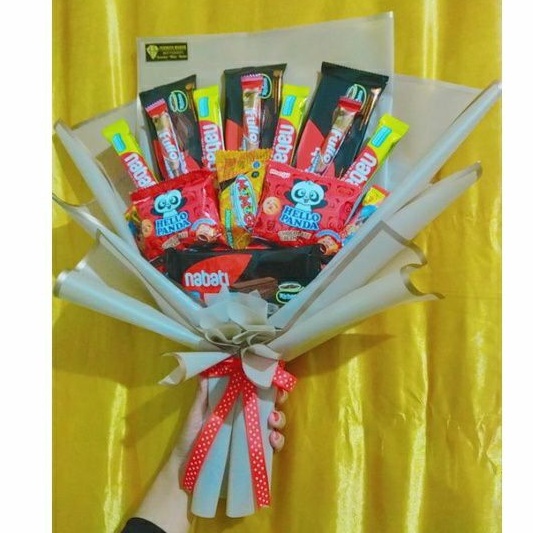 

bucket snack buket coklat silverqueen hampers hadiah gift