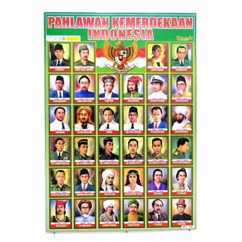 Jual Poster Pahlawan Kemerdekaan Indonesia Indonesia|Shopee Indonesia