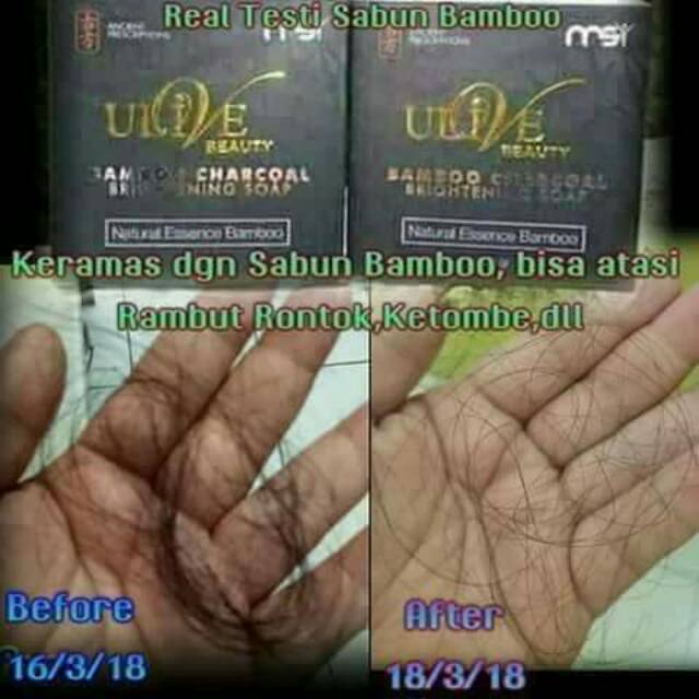 Bamboo charcoal soap