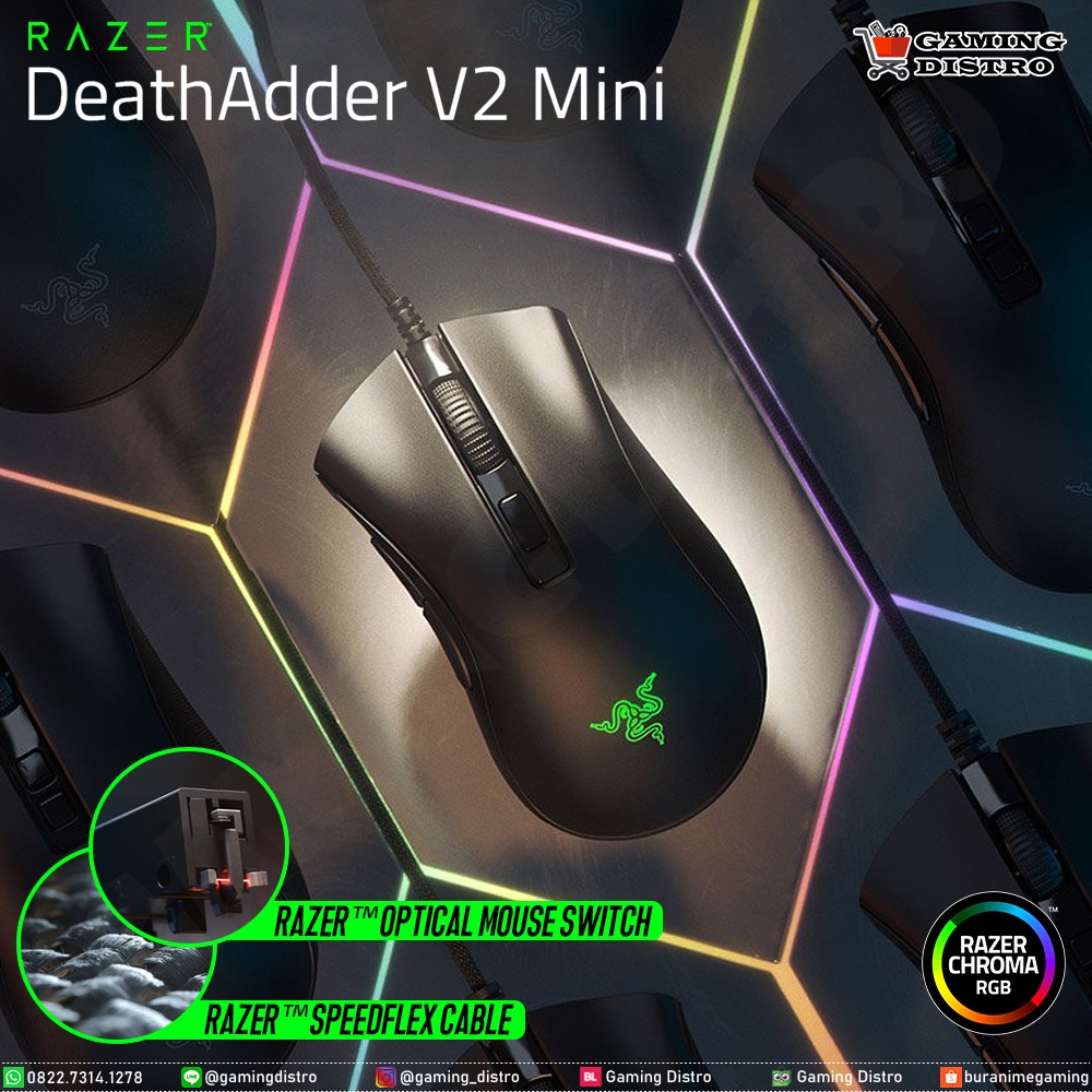 Mouse Gaming Razer Deathadder V2 Mini - Razer Deathadder V2 Mini