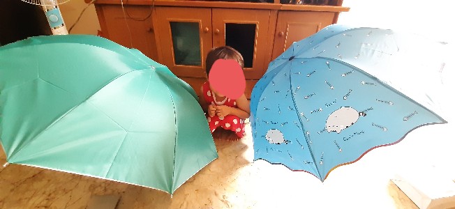 Payung Lpt 4 Motif Lazy Cat Anti Uv