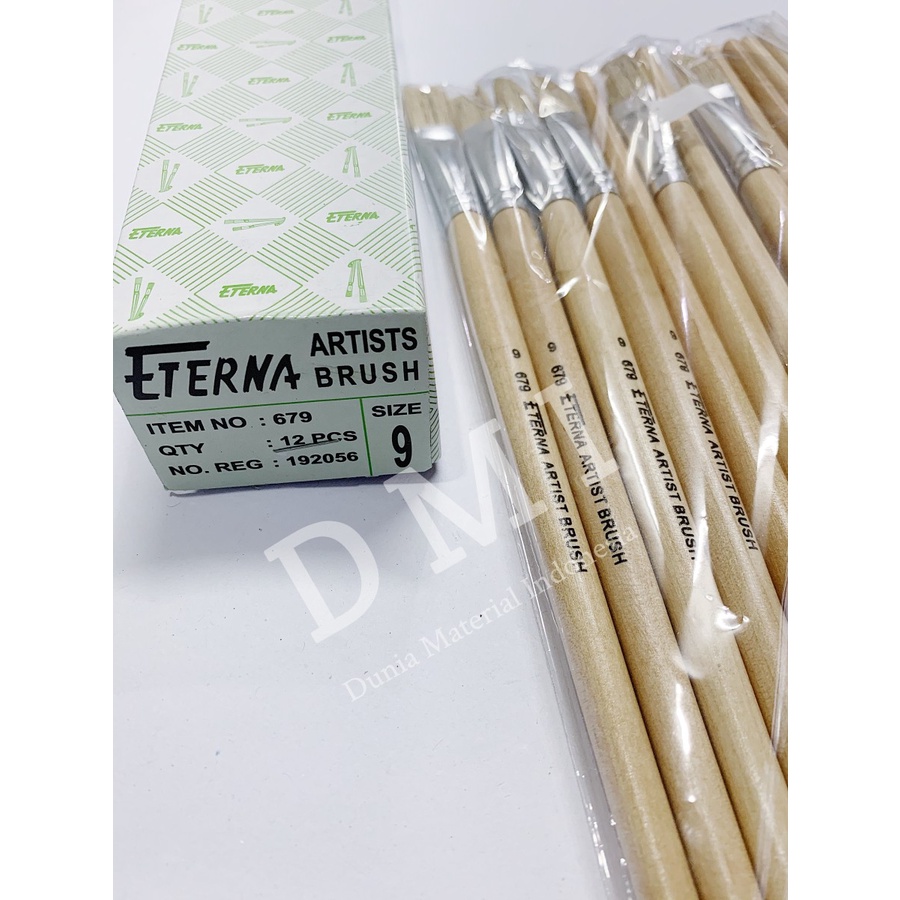 

Kuas Gambar Eterna 9 Inch | Kuas Lukis | Artist Paint Brush | ATK