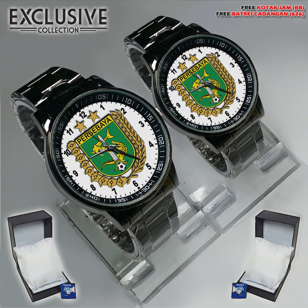 Jam Tangan  PERSEBAYA MOTIF 4 Bagus