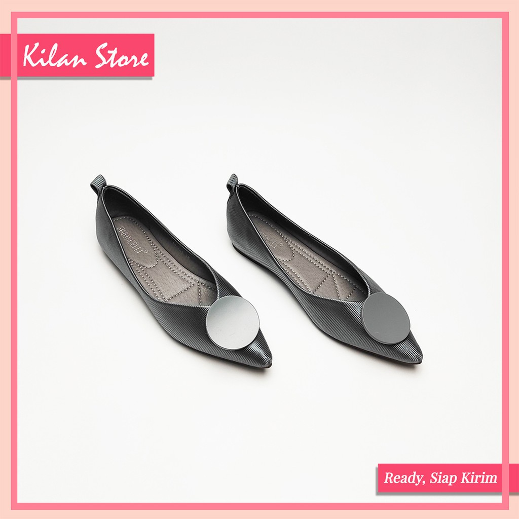 Flatshoes Wanita Humaira 06121 - Sepatu Teplek Wanita Sepatu Flat Wanita Nyaman Digunakan