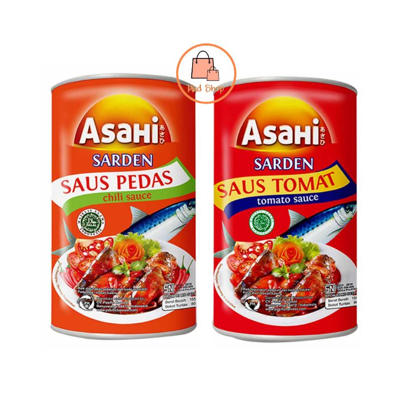 

Asahi Sarden Saus Pedas / Saus Tomat 155g