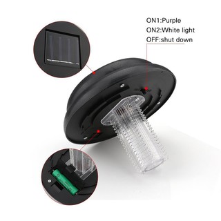 Lampu LED UV Anti Nyamuk / Serangga Warna Hitam Beige