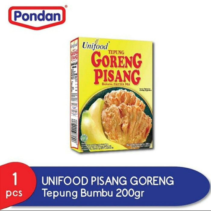 

NEW PONDAN TEPUNG PISANG GORENG 200 GR