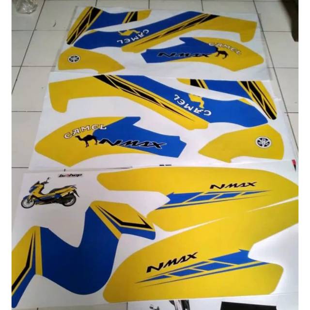 Decal fullbody variasi camel yamaha nmax