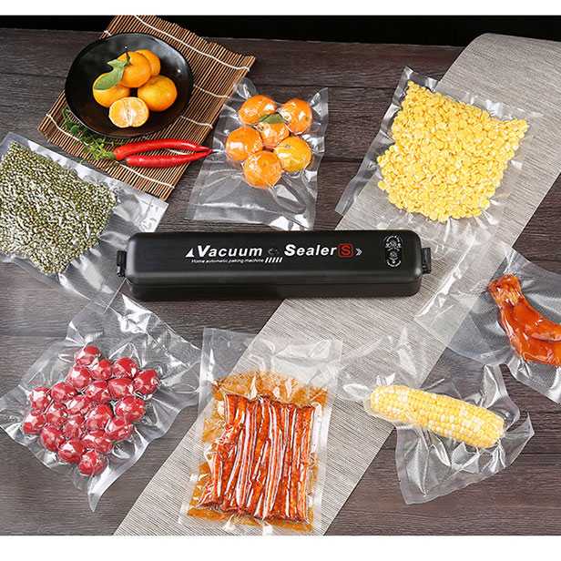 (BISA COD) RVOSTR VOCORY Food Vacuum Sealer Elektrik Plastik 240V 80W - HF002