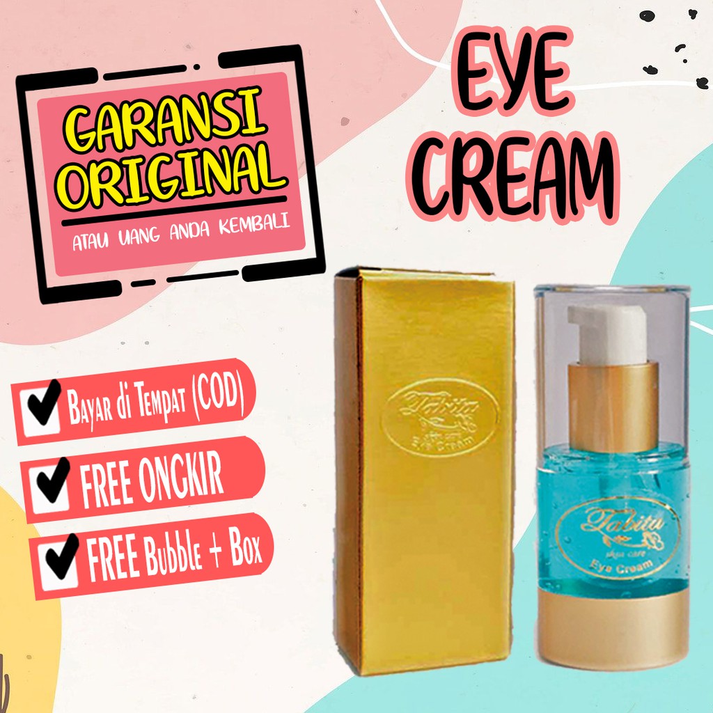 Eye Cream / Krim Mata untuk Menghilangkan Mata Panda Kantong Mata dan Lingkar Hitam