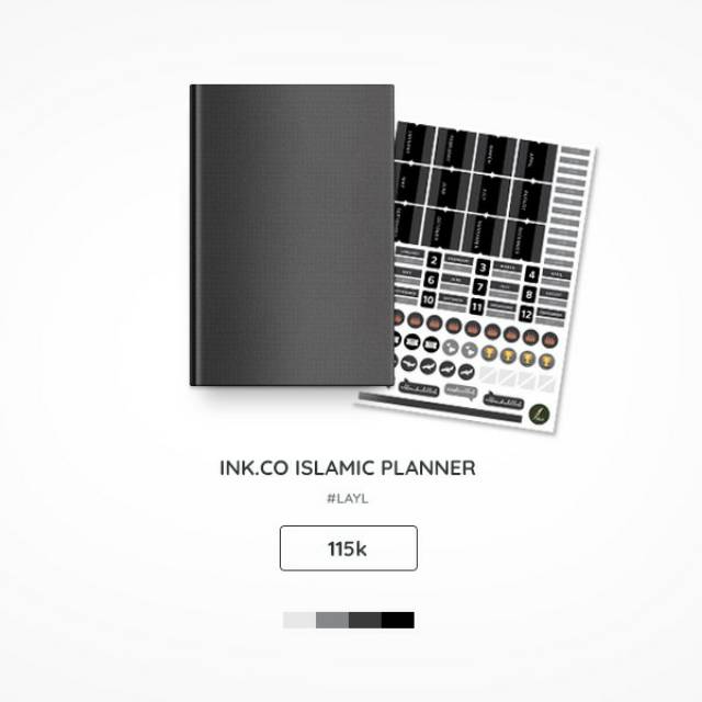 

Ink.co Islamic Planner - LAYL