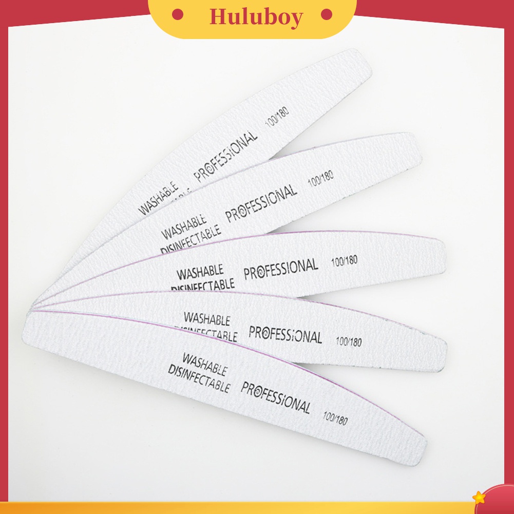 Huluboy Huluboy♡ Alat Kikir Kuku Mini Bahan Busa Untuk Manicure