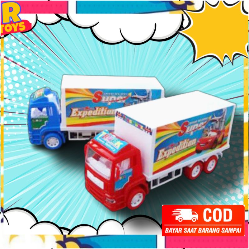 Mainan Mobil Mobilan Box Mainan Mobil Kemas / Truk Box ST2021
