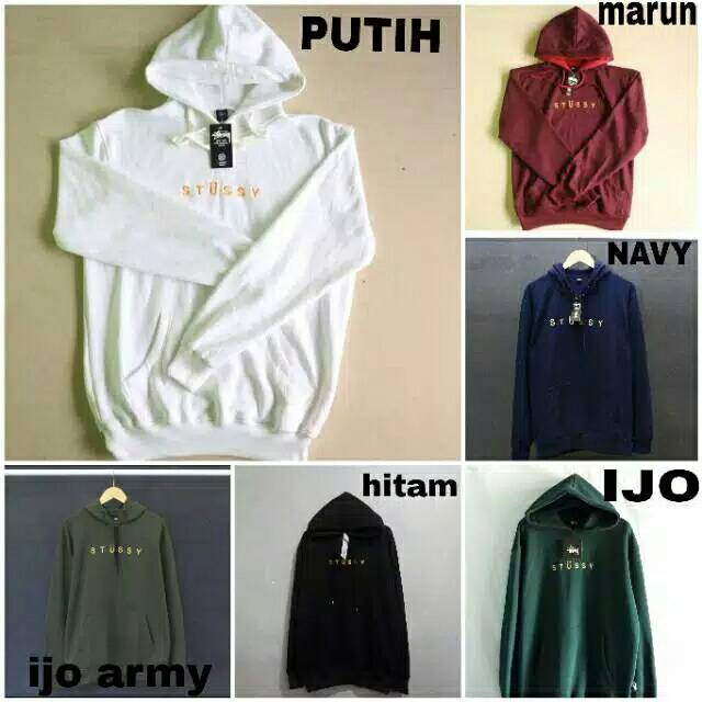 HOODIE STUSSY ORIGINAL BRAND 100%