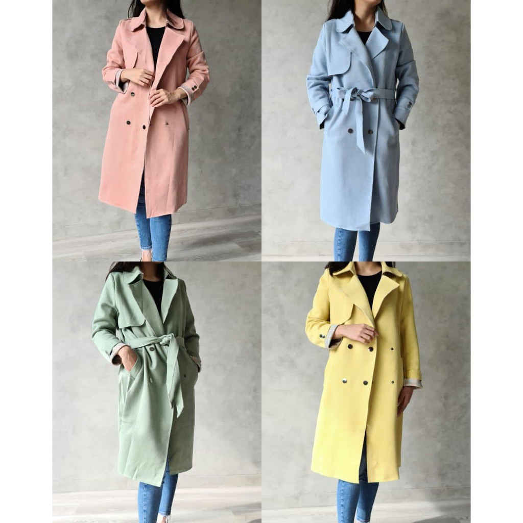 Coat Jessica Suede Outer Premium Import ( prewed bromo winter jaket