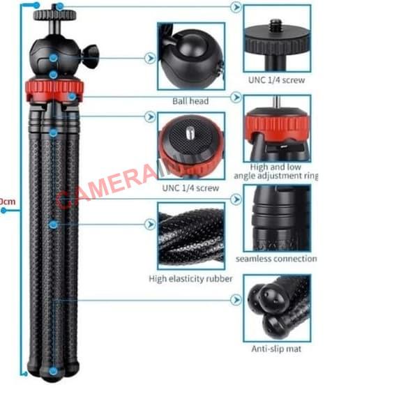 ♫ Tripod Flexible GORILLA POD HEAVYDUTY DSLR mirorles kamera smartphone Q7E8 ◙