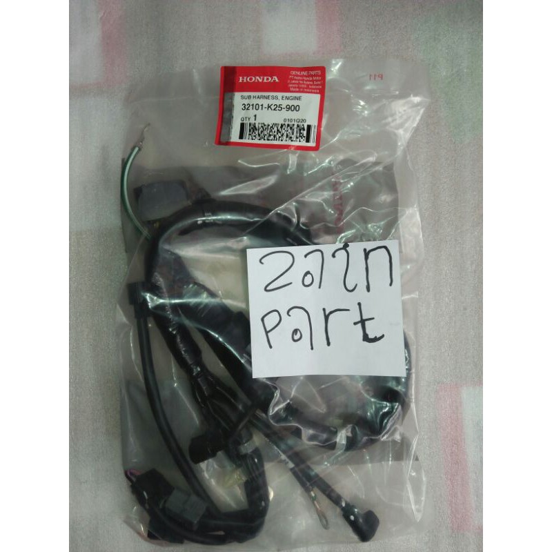 32101-k25-900 kabel body bagian mwsin untuk beat fi pertama oriinal HGP
