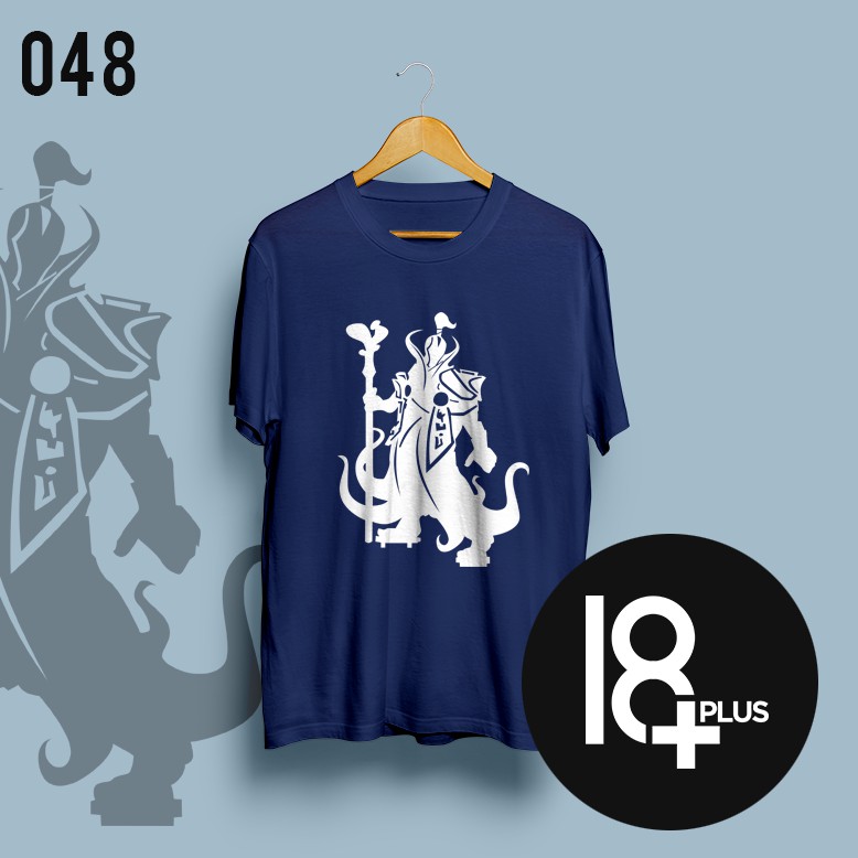Kaos Baju Tshirt Game Dota 2 Rubick navy