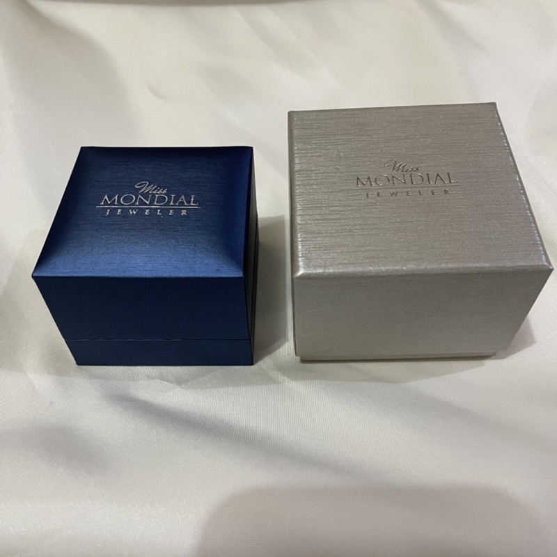 Miss Mondial Box Diamond Jewerly Kotak Perhiasan Gift Box Mewah New
