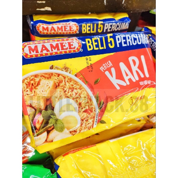 

MIE INSTANT MAMEE RASA KARI // VEGETARIAN