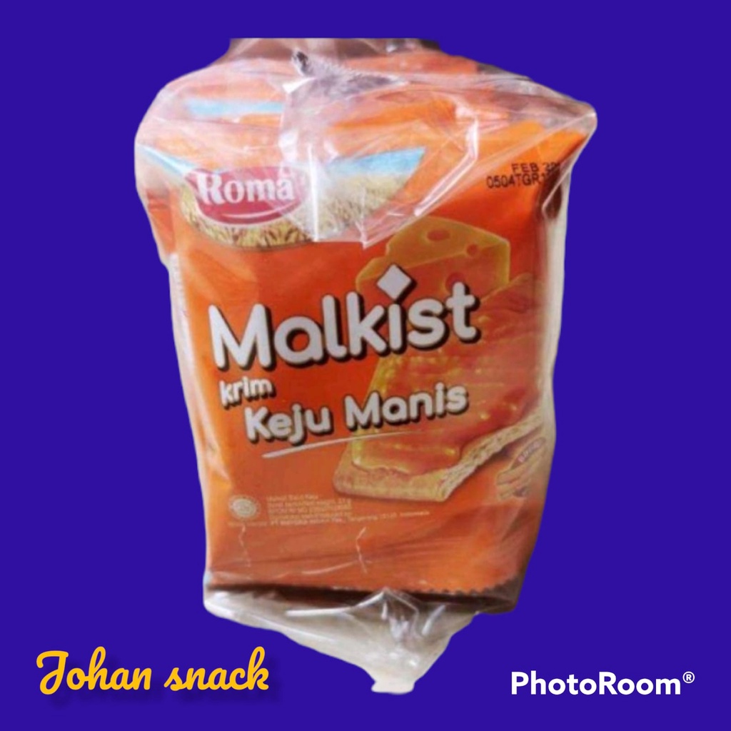 Roma Malkist Crackers All Varian 180 g / 10 Bks @ 18 g