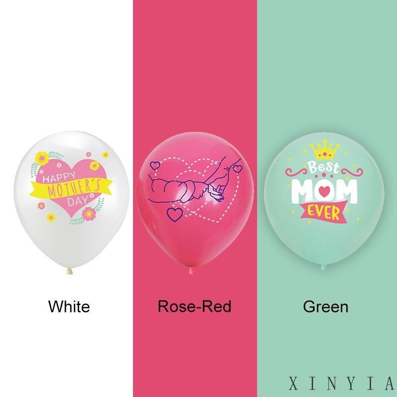 Xia.id Balon Latex 12 &quot;Tema Hari Ibu Untuk Dekorasi Pesta